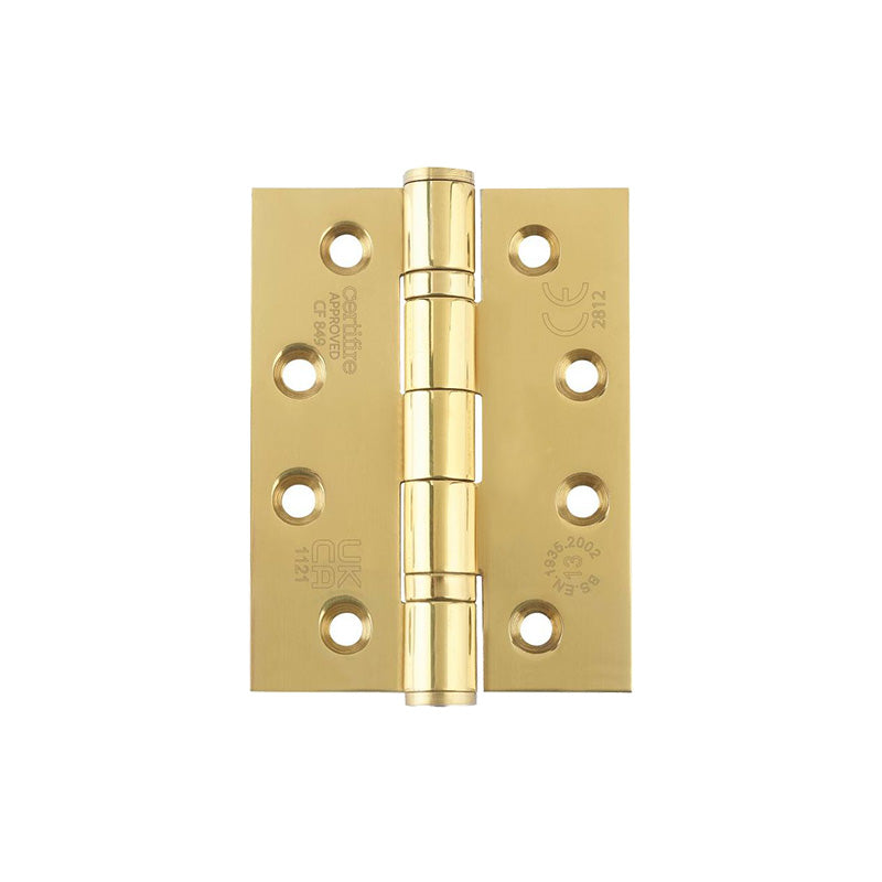 102x76mm Grade 13 FD30/60 Fire Rated Ball Bearing Hinge