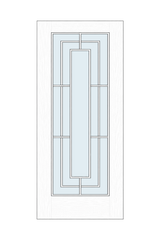 LATT-919 Glazed Lattice Door