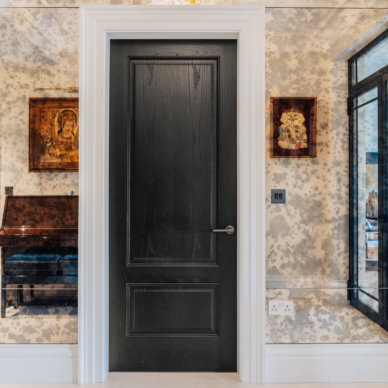 TRAD-607 Traditional 2 Panel Door