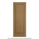 TRAD-619 Traditional Single Panel Door