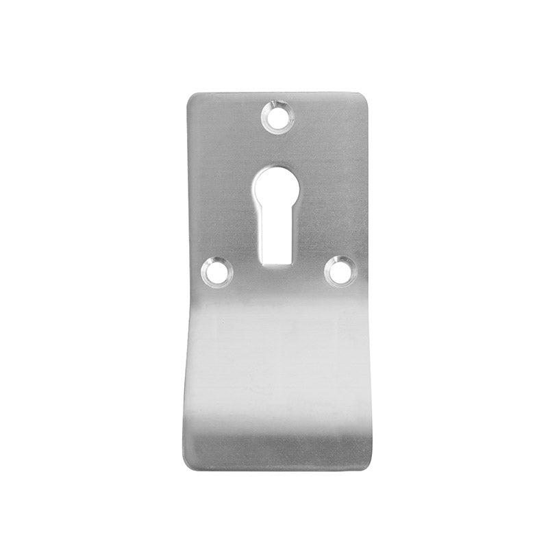 Key profile cylinder door pull