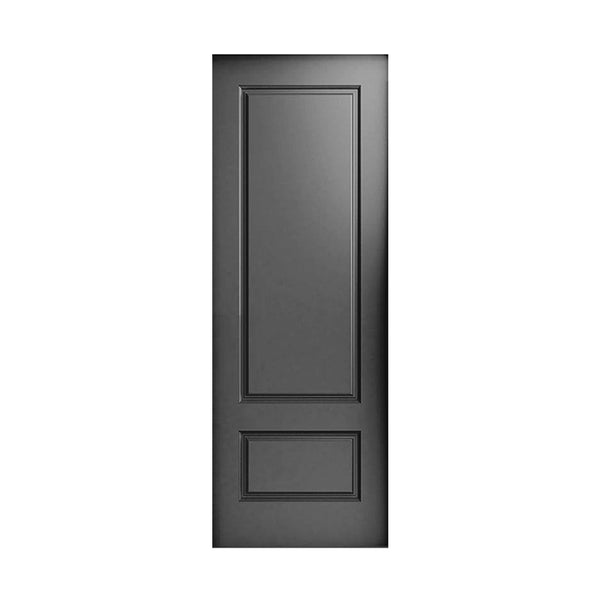 LAC-607 Flush Grooved Two Panel Door