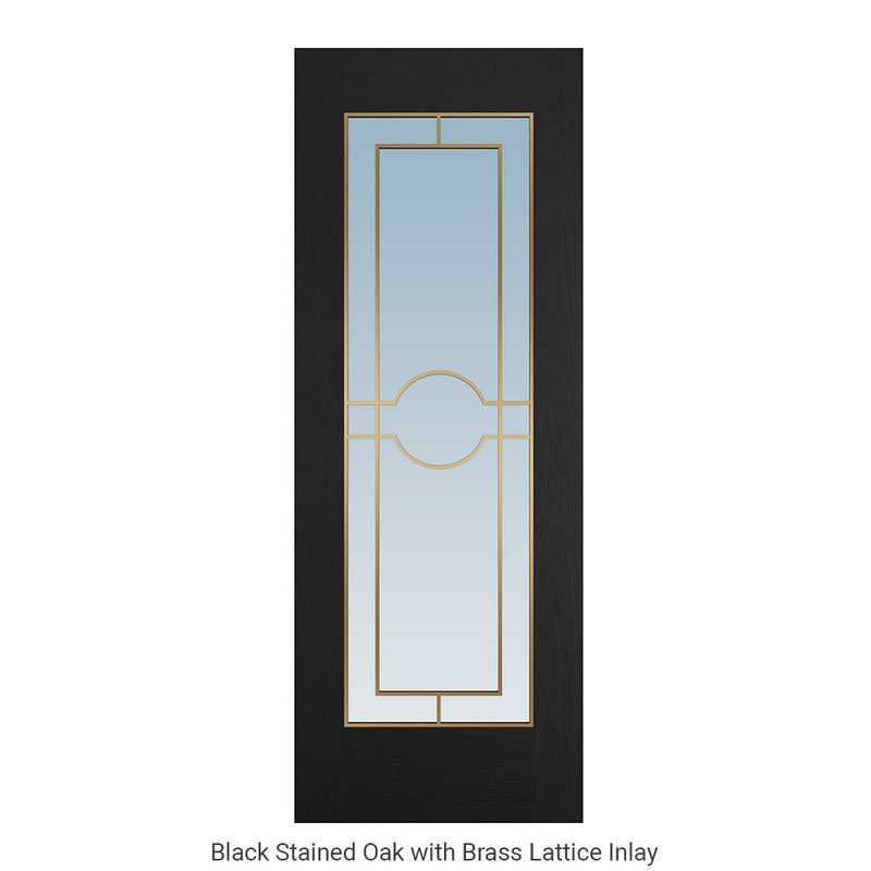 LATT-600 Glazed Lattice Door