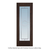 LATT-600 Glazed Lattice Door