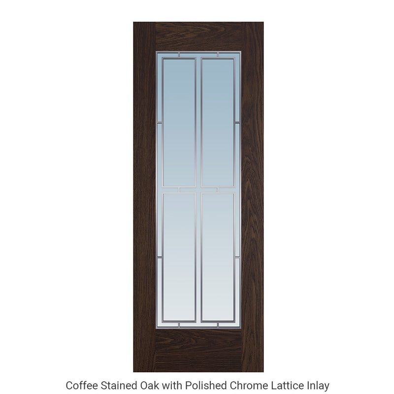 LATT-603 Glazed Lattice Door