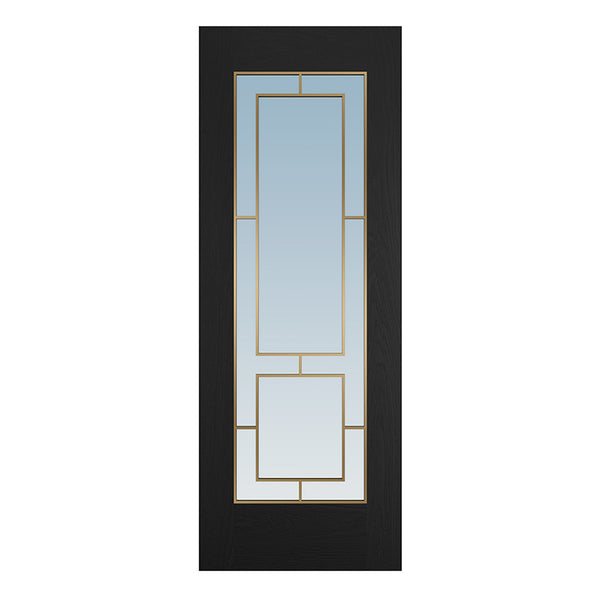 LATT-607 Glazed Lattice Door
