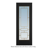LATT-609 Glazed Lattice Door