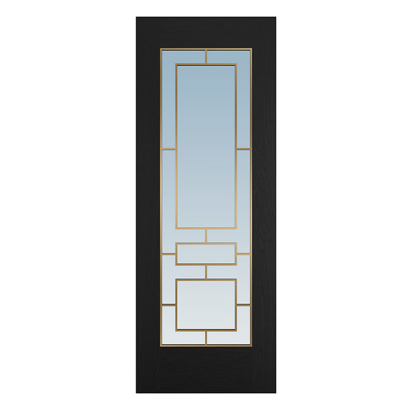 LATT-609 Glazed Lattice Door