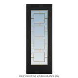 LATT-613 Glazed Lattice Door