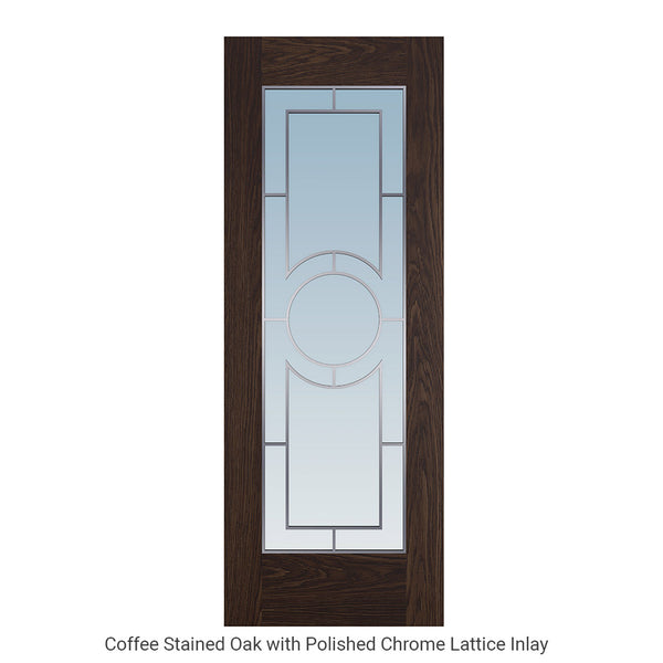 LATT-630 Glazed Lattice Door