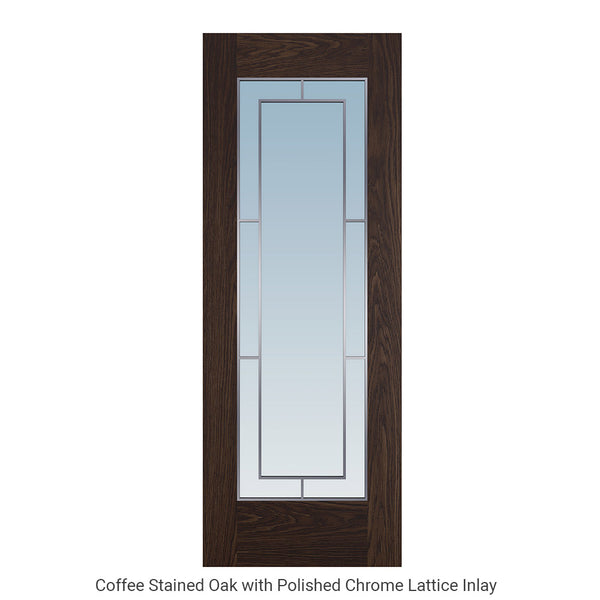 LATT-919 Glazed Lattice Door