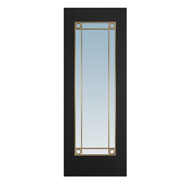 LATT-929 Glazed Lattice Door