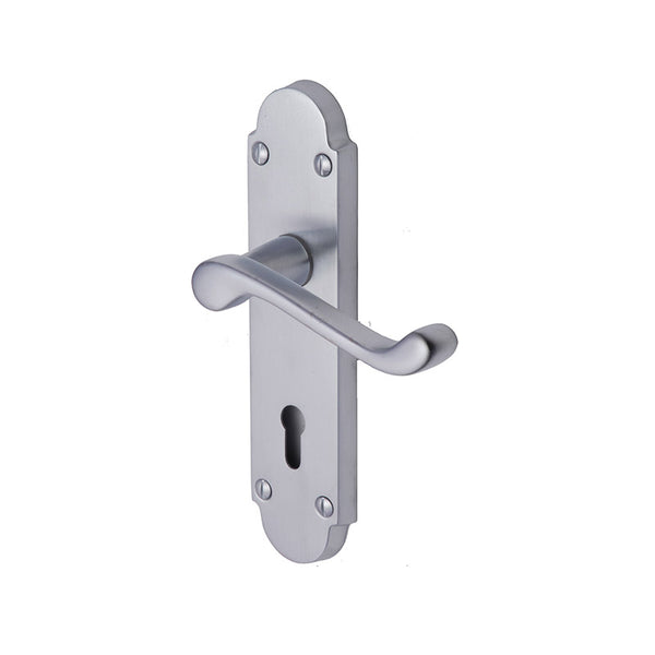 LB203 Lever handle on back plate