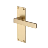 LB552L Lever Handle on Back Plate