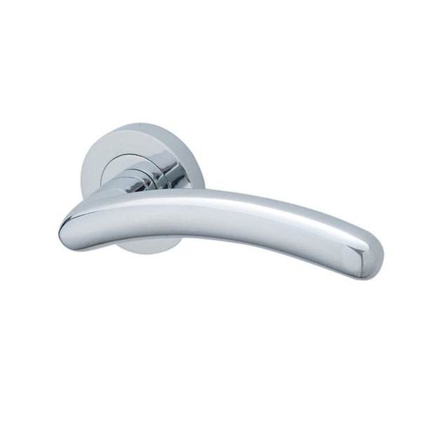 LR203 Lever Handle on round rose