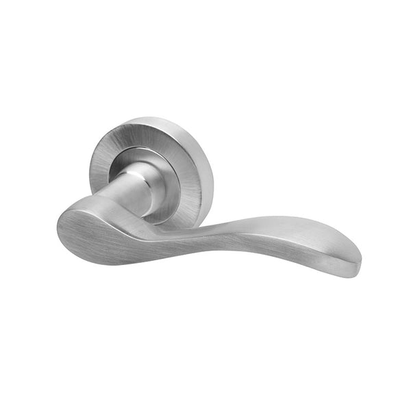 LR215 Lever Handle on round rose