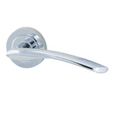 LR219 Lever Handle on round rose