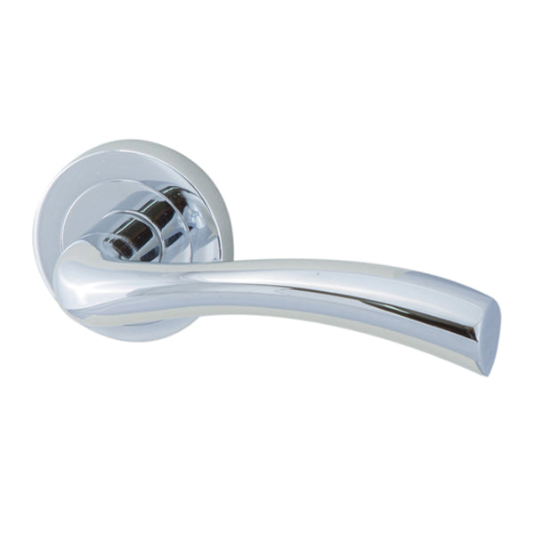 LR220 Lever Handle on round rose