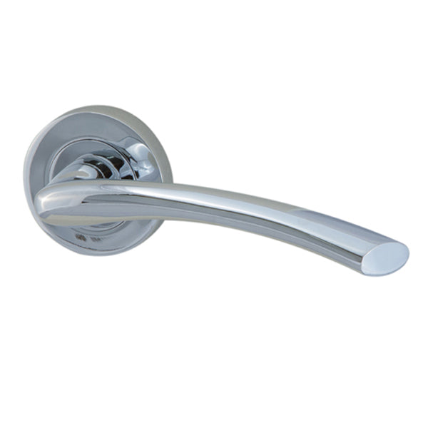 LR245 Lever Handle on round rose