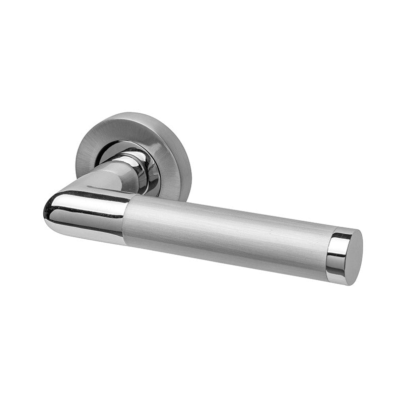 LR254 Lever Handle on round rose