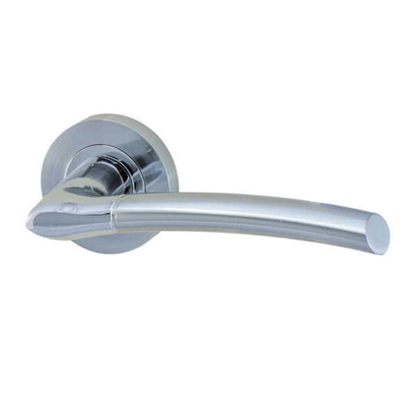 LR292 Lever Handle on round rose