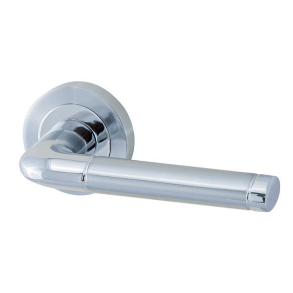LR294 Lever Handle on round rose