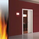 Eclisse Classic Fire Rated Single Pocket Door System - 838x1981mm - 100mm Wall Thickness